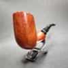 Clarence Mickles 1999 Smooth Tulip Estate Briar Pipe, American Estates - Image 4