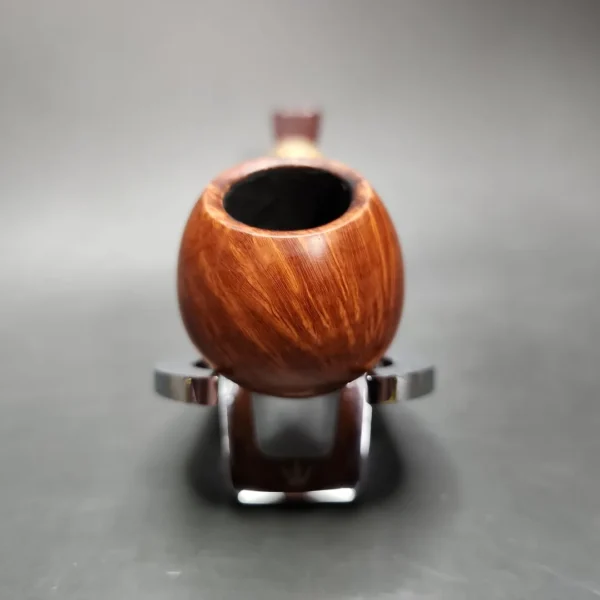 Garrett Woo Smooth Bamboo Apple Briar Pipe, American Estates - Image 4