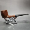 Astleys Smooth Lightweight Billiard Estate Briar Pipe, English Estates - Image 4
