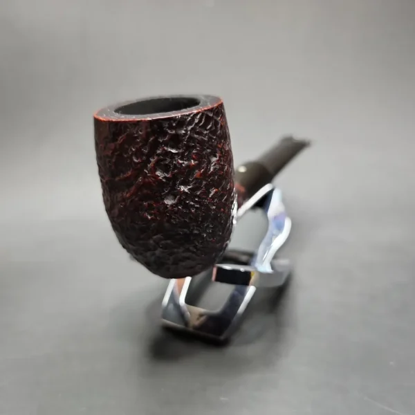 1967 Dunhill Shell 659 4S Sandblasted Billiard Estate Briar Pipe, English Estates - Image 4