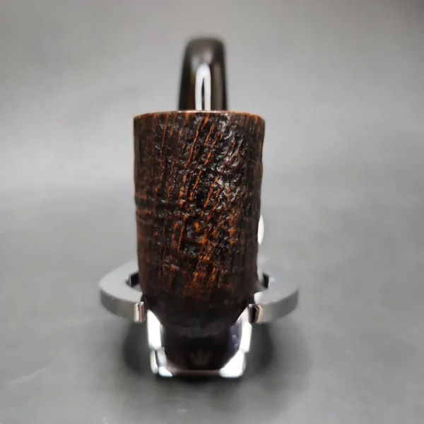 Sasieni 80XS Windsor Sandblasted Oom Paul Estate Briar Pipe, English Estates - Image 4