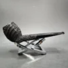 Pipe Tristan Ammonite Rusticated Cutty Handmade Briar Pipe, New - Image 4
