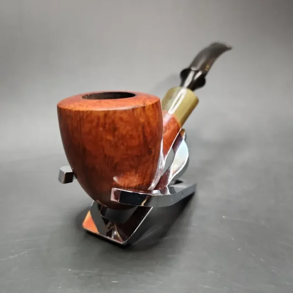 Savinelli Nonpareil 9408 Smooth Acorn Estate Briar Pipe, Italian Estates - Image 4