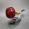 Nording 1998 Hunting Pipe Beaver Smooth Apple Estate Briar Pipe, Danish Estates - Image 4