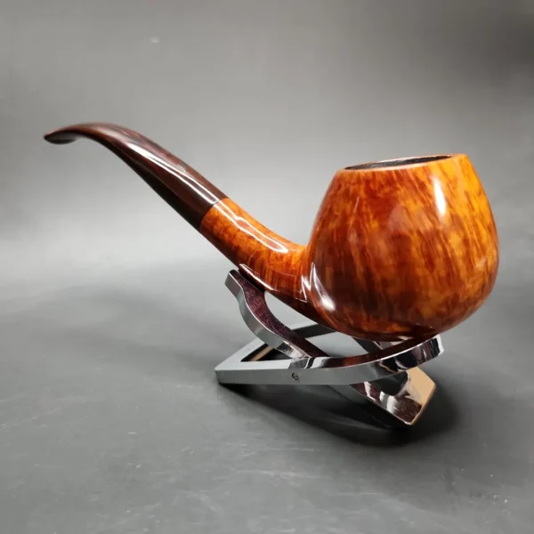 Nording Handmade Grade 17 Smooth Apple Estate Briar Pipe, Danish Estates - Image 5
