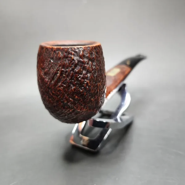 Savinelli Collection 1987 Sandblasted Estate Briar Pipe, 6mm, Italian Estates - Image 5