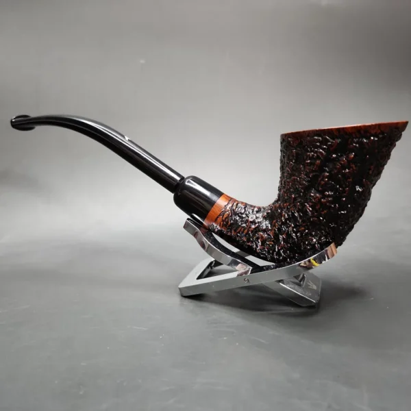 Ascorti Business Rusticated Calabash Estate Briar Pipe, Italian Estates - Image 5