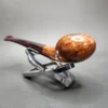 Nathan Armentout Smooth Prince Handmade Briar Pipe, New - Image 5