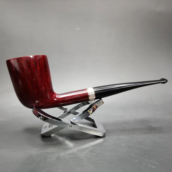 Jacobean Reo by Les Wood Smooth Dublin Estate Briar Pipe, Unsmoked - Image 5