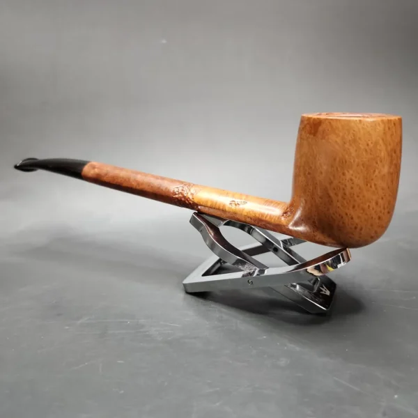 Savinelli Extra Spot Carved Lumberman Estate Briar Pipe, Italian Estates - Image 5