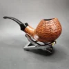 Lasse Skovgaard Sandblasted Brandy Estate Briar Pipe, Danish Estates - Image 5