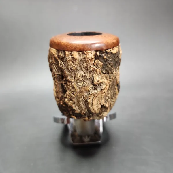 1998 Tom Spanu Sughero Cork Wrapped Billiard Estate Briar Pipe, Italian Estates - Image 5