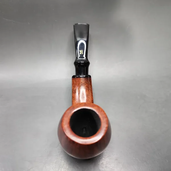 Karl Erik C Smooth Egg Sitter Estate Briar Pipe, Unsmoked - Image 5