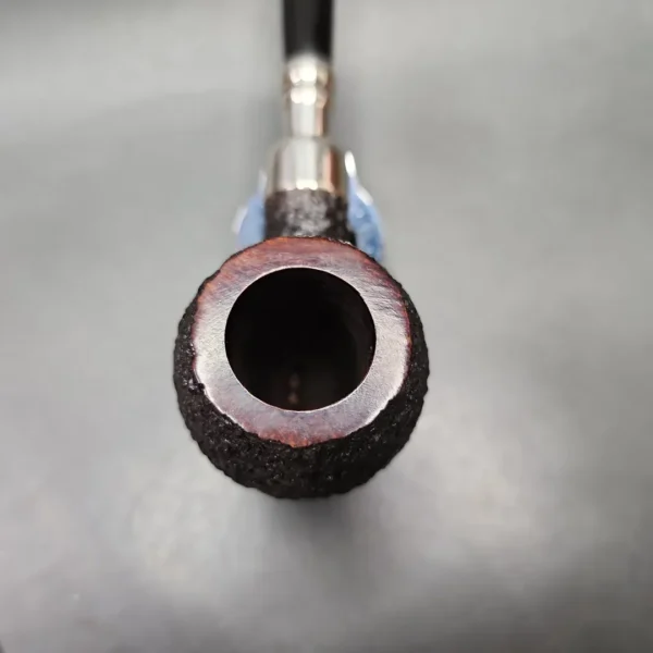Ferndown Bark 2 Star Silver Spigot Apple Estate Briar Pipe, Unsmoked - Image 5