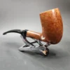 Mastro de Paja Smooth Freehand Pickaxe Estate Briar Pipe, Italian Estates - Image 5