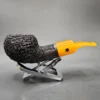 2018 Mark Tinsky Dress Coral (6) Rusticated Author Briar Pipe, Unsmoked - Image 5