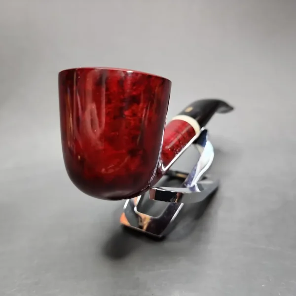 Chacom Artisan 413 Smooth Bent Dublin Estate Briar Pipe, Unsmoked - Image 5
