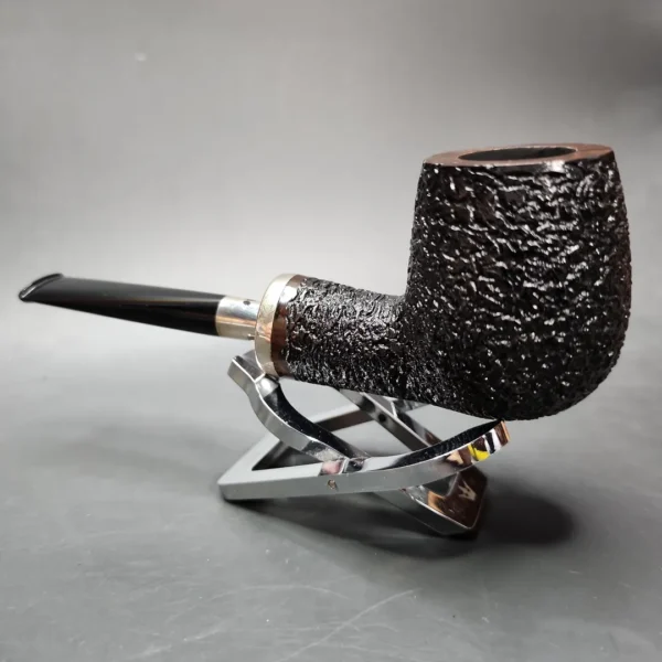 Caminetto Business Silver Mount Billiard Estate Briar Pipe, Italian Estates - Image 5
