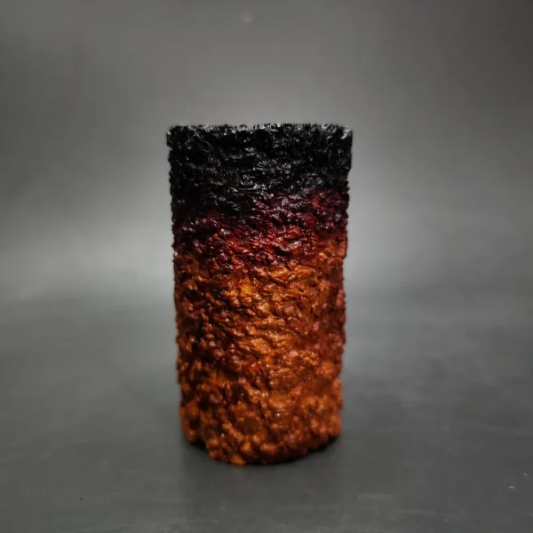 Pipe Tristan Granite Rusticated Poker Handmade Briar Pipe, New - Image 5