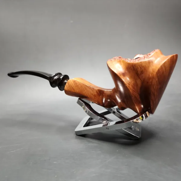 Preben Holm Regal Smooth Freehand Estate Briar Pipe, Unsmoked - Image 5