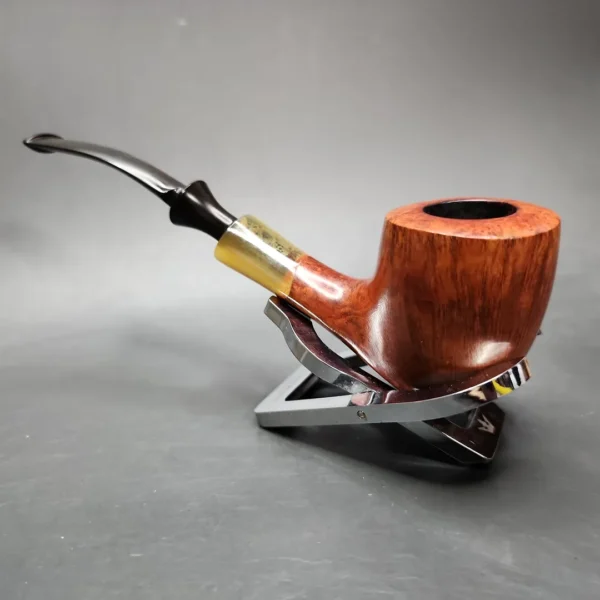 Savinelli Nonpareil 9408 Smooth Acorn Estate Briar Pipe, Italian Estates - Image 5