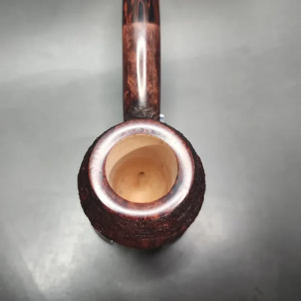 2020 Jack Howell Sandblasted Hawkbill Estate Briar Pipe, Unsmoked - Image 6