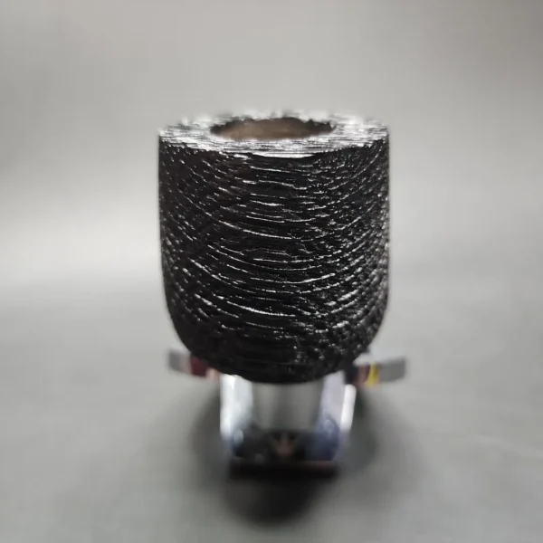Luciano Sandblasted Morta Canadian Estate Pipe, Unsmoked - Image 6