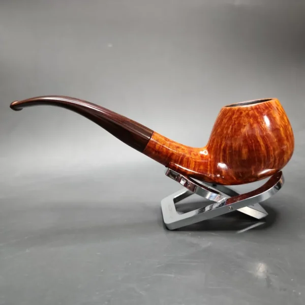 Nording Handmade Grade 17 Smooth Apple Estate Briar Pipe, Danish Estates - Image 6