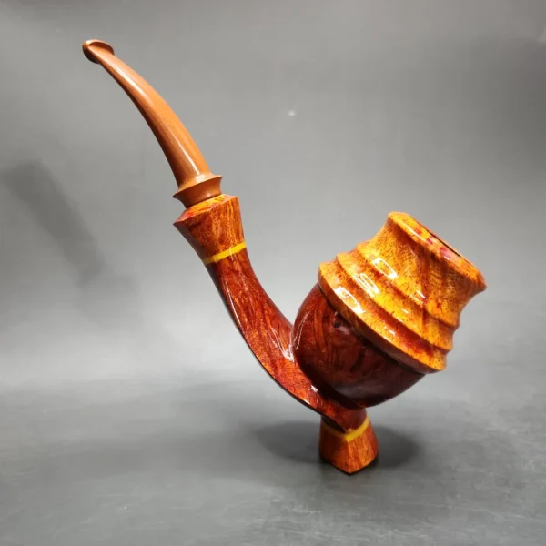 Mutcat Calabash Handmade Pipe, New - Image 6