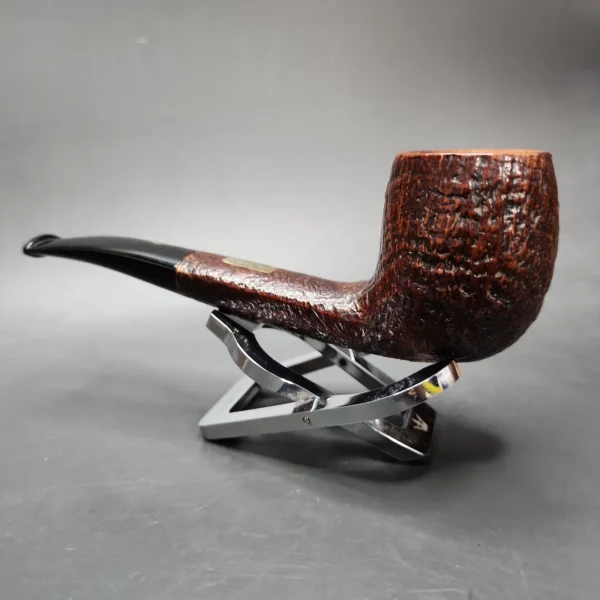 Savinelli Collection 1987 Sandblasted Estate Briar Pipe, 6mm, Italian Estates - Image 6