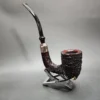 Mauro Armellini Rusticated Calabash Estate Briar Pipe, Italian Estates - Image 6