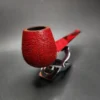 Ashton Claret XXX Sandblasted Panel Brandy Estate Briar Pipe, English Estates - Image 6