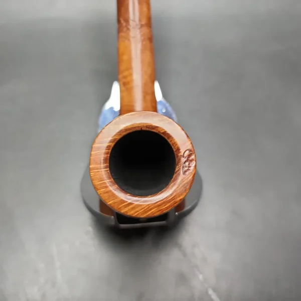 Savinelli Extra Spot Carved Lumberman Estate Briar Pipe, Italian Estates - Image 6