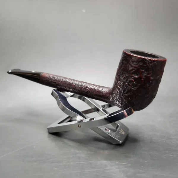 1968 Dunhill Shell 33 Group 2 Sandblasted Liverpool Estate Briar Pipe, English Estates - Image 6
