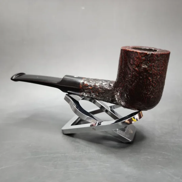 Astleys Sandblasted Billiard Estate Briar Pipe, 9mm, English Estates - Image 6