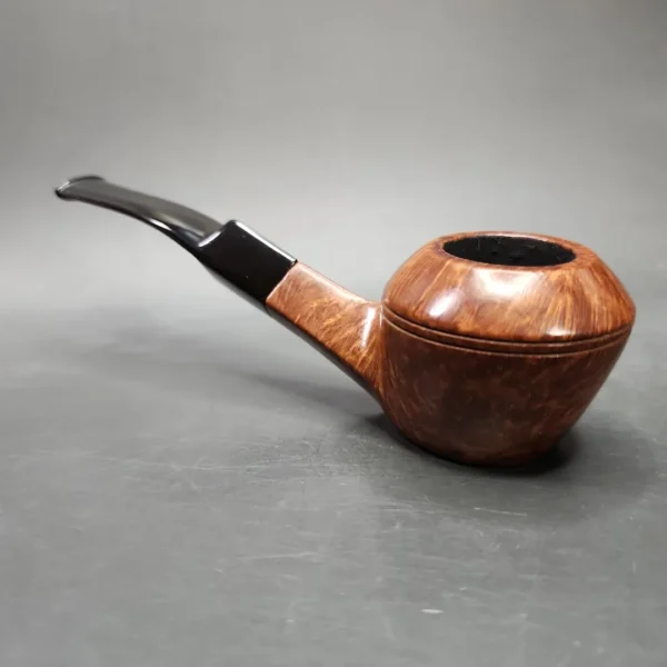 Schulte's / Max Schulte Smooth Bulldog Sitter Estate Briar Pipe, American Estates - Image 6