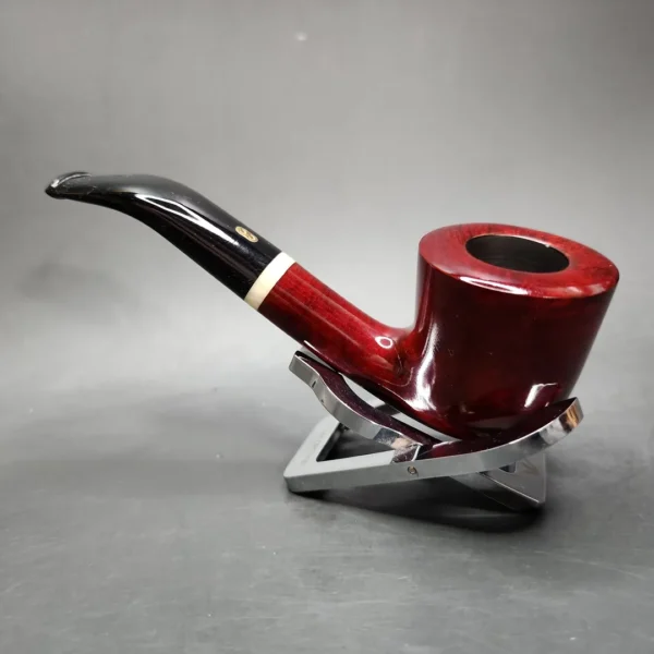 Chacom Artisan 413 Smooth Bent Dublin Estate Briar Pipe, Unsmoked - Image 6