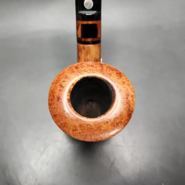 Mastro de Paja Smooth Bent Dublin Estate Briar Pipe, Italian Estates - Image 6