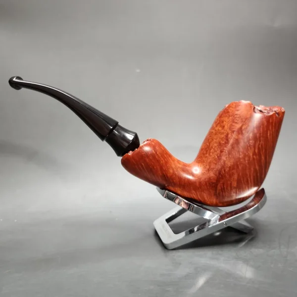 Clarence Mickles 1999 Smooth Tulip Estate Briar Pipe, American Estates - Image 6