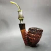 Ben Wade Monte Verdi Rusticated Freehand Sitter Estate Briar Pipe, Danish Estates - Image 6