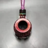 Andrey Kharitonov Bent Brandy Handmade Estate Briar Pipe, Other Estates - Image 6