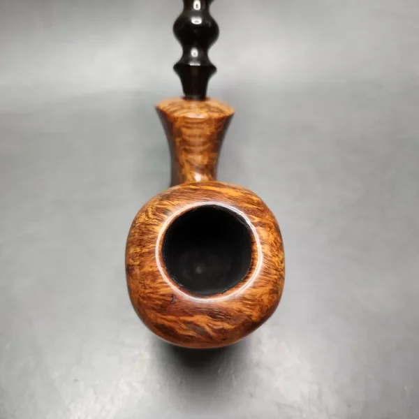 Danish Smooth Freehand Sitter Estate Briar Pipe, Danish Estates - Image 6