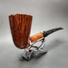 James Upshall EXL Extra Large Smooth Bent Dublin Estate Briar Pipe, Unsmoked - Image 6