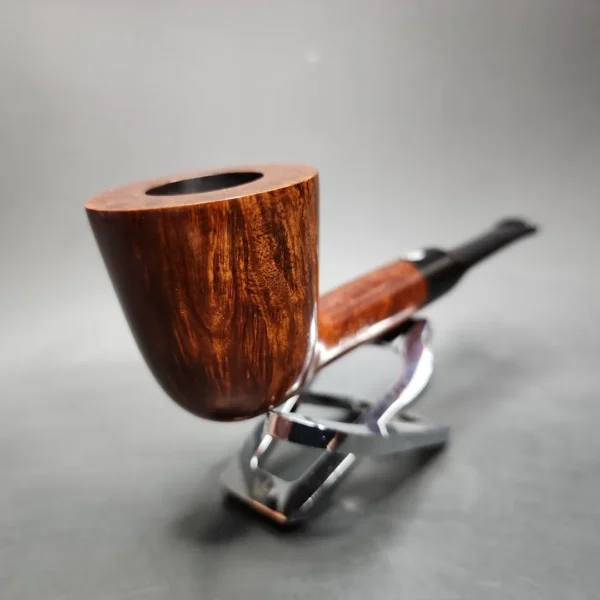 James Upshall Tilshead Large Smooth Dublin Estate Briar Pipe, Unsmoked - Image 6