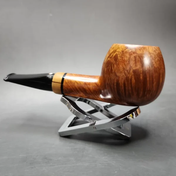 Graziano Tendi Smooth Apple Estate Briar Pipe, Italian Estates - Image 6