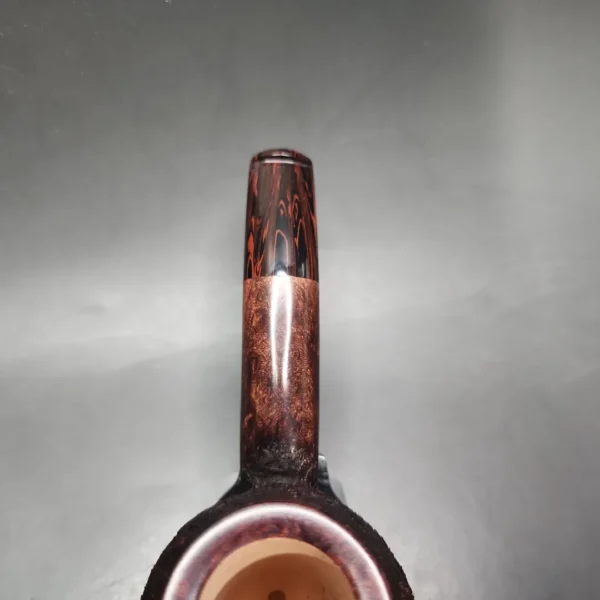 2020 Jack Howell Sandblasted Hawkbill Estate Briar Pipe, Unsmoked - Image 7