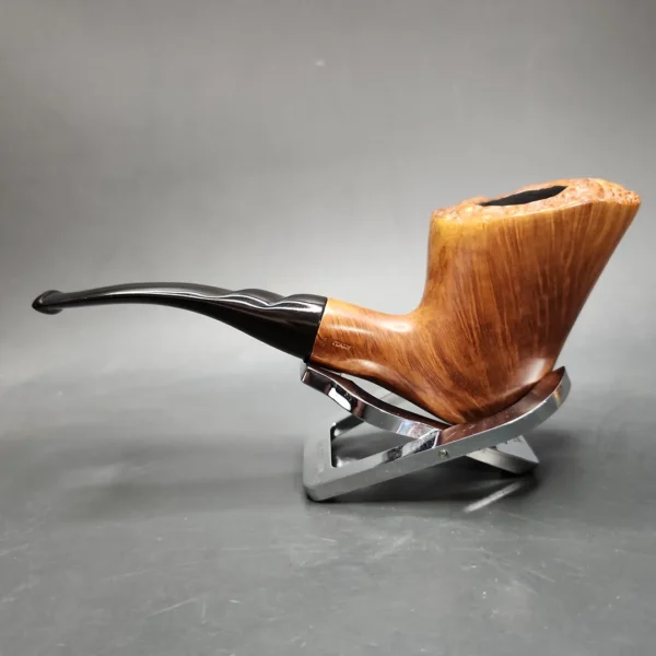 Savinelli Autograph 4 Smooth Freehand Estate Briar Pipe, Italian Estates - Image 7