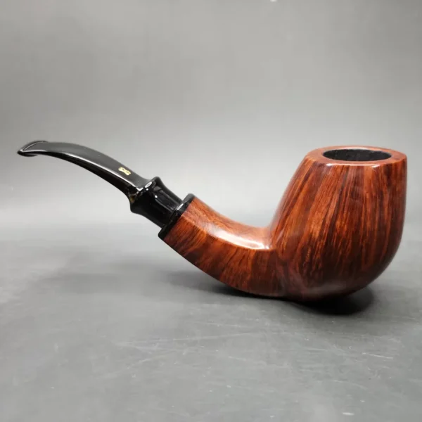 Karl Erik C Smooth Egg Sitter Estate Briar Pipe, Unsmoked - Image 7