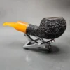 2018 Mark Tinsky Dress Coral (6) Rusticated Author Briar Pipe, Unsmoked - Image 7