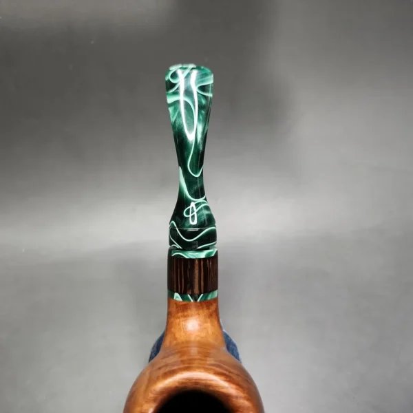 PapaBearPipes Smooth Danish Egg Estate Briar Pipe, American Estates - Image 7